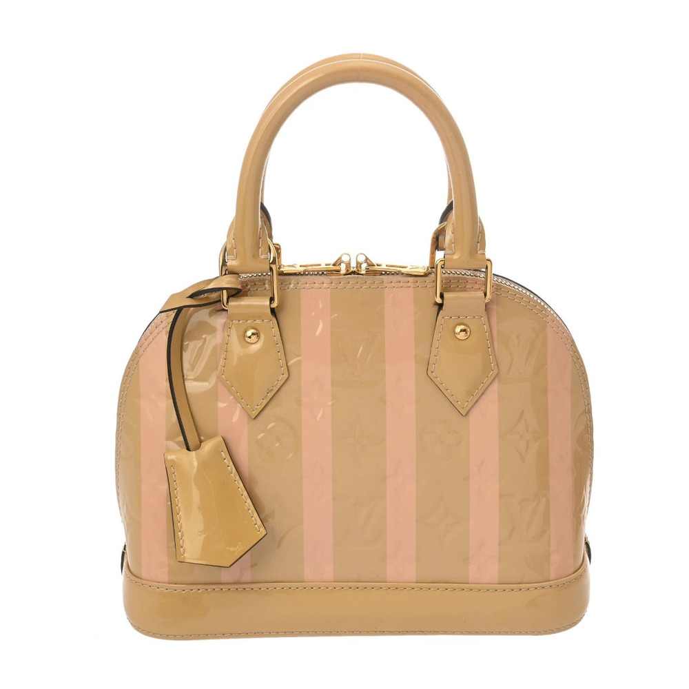 LOUIS VUITTON Monogram Vernis Alma Dune Handbag